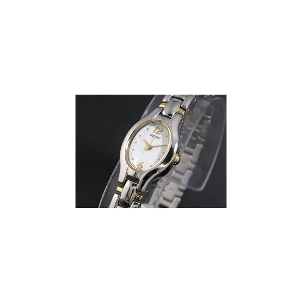 Seiko Women's SXGJ71 Dress Two-Tone Watch