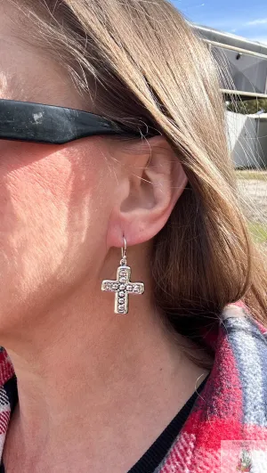 Silver Nazareth Earrings