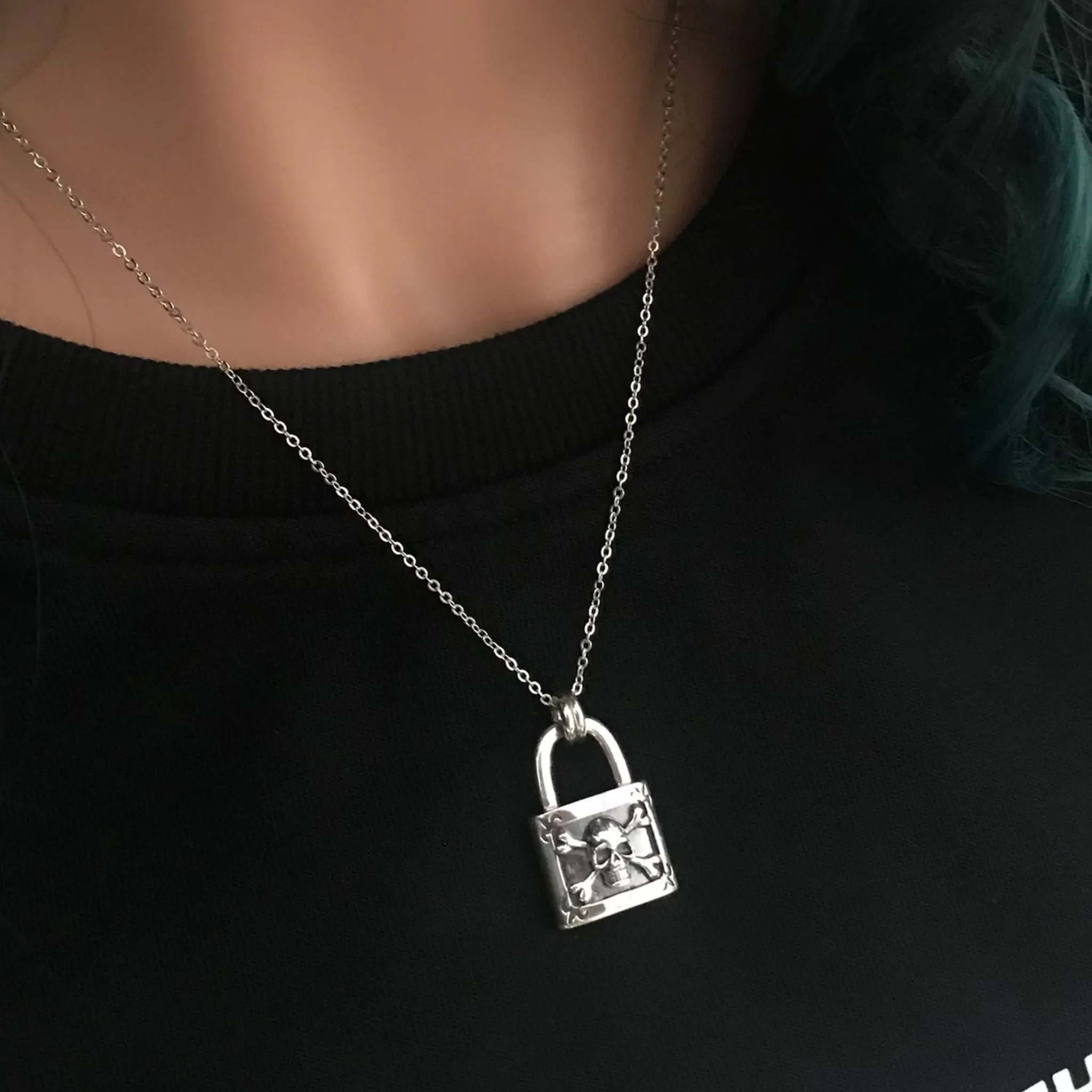 Skulls & Bones: Handcrafted Gothic Necklace