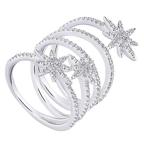 Star Station Statement Ring