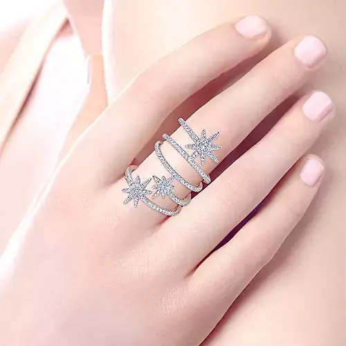 Star Station Statement Ring