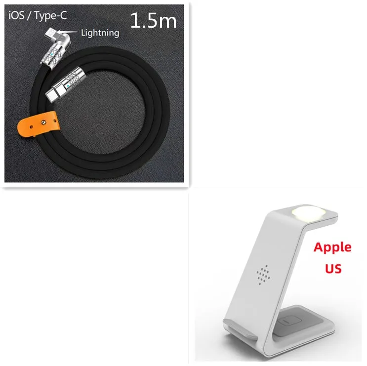 Station Wireless Fast Charger Stand