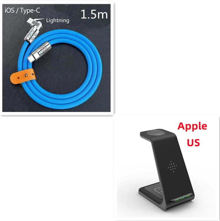 Station Wireless Fast Charger Stand