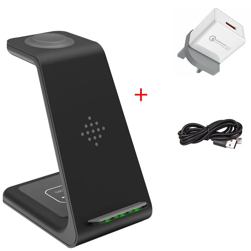 Station Wireless Fast Charger Stand