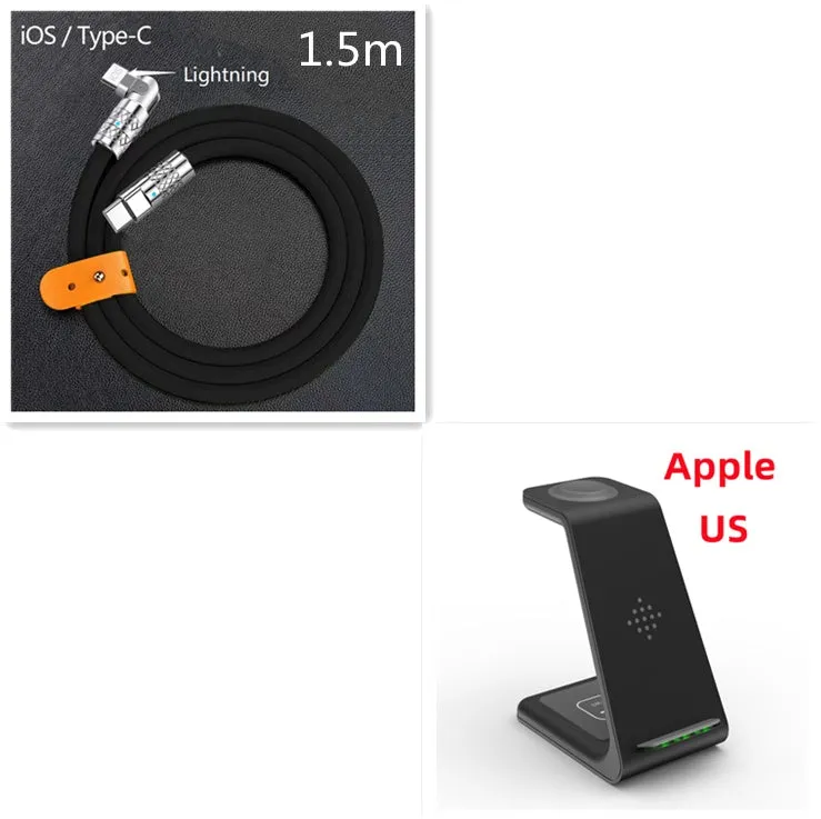 Station Wireless Fast Charger Stand
