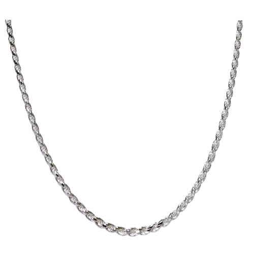 Sterling Silver Rope Chain