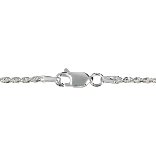 Sterling Silver Rope Chain