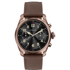 Summit 2 brown colour steel and leather