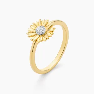 Sunflower Statement Ring