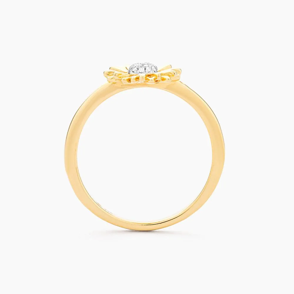 Sunflower Statement Ring