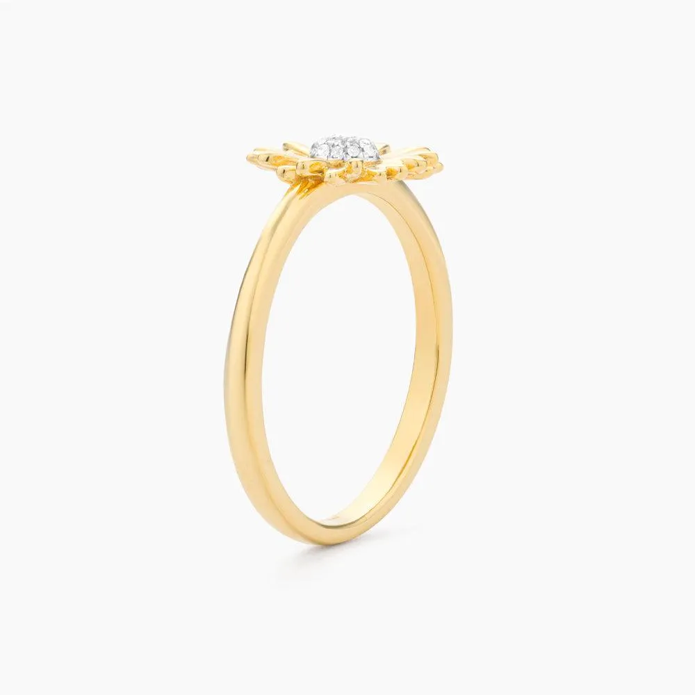 Sunflower Statement Ring