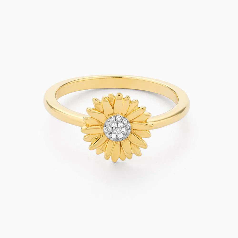 Sunflower Statement Ring