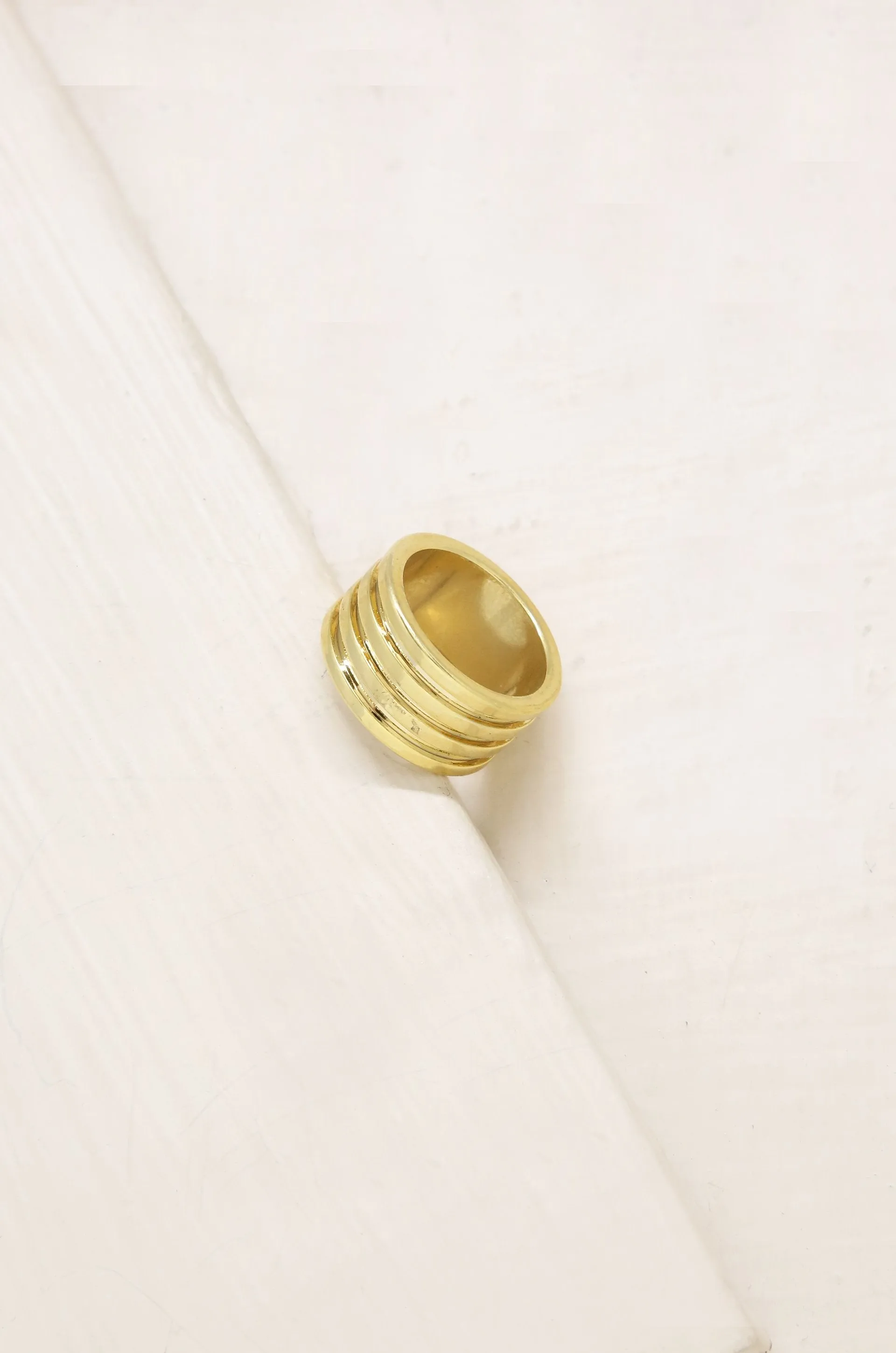 The Only Essential 18k Gold Plated Ring