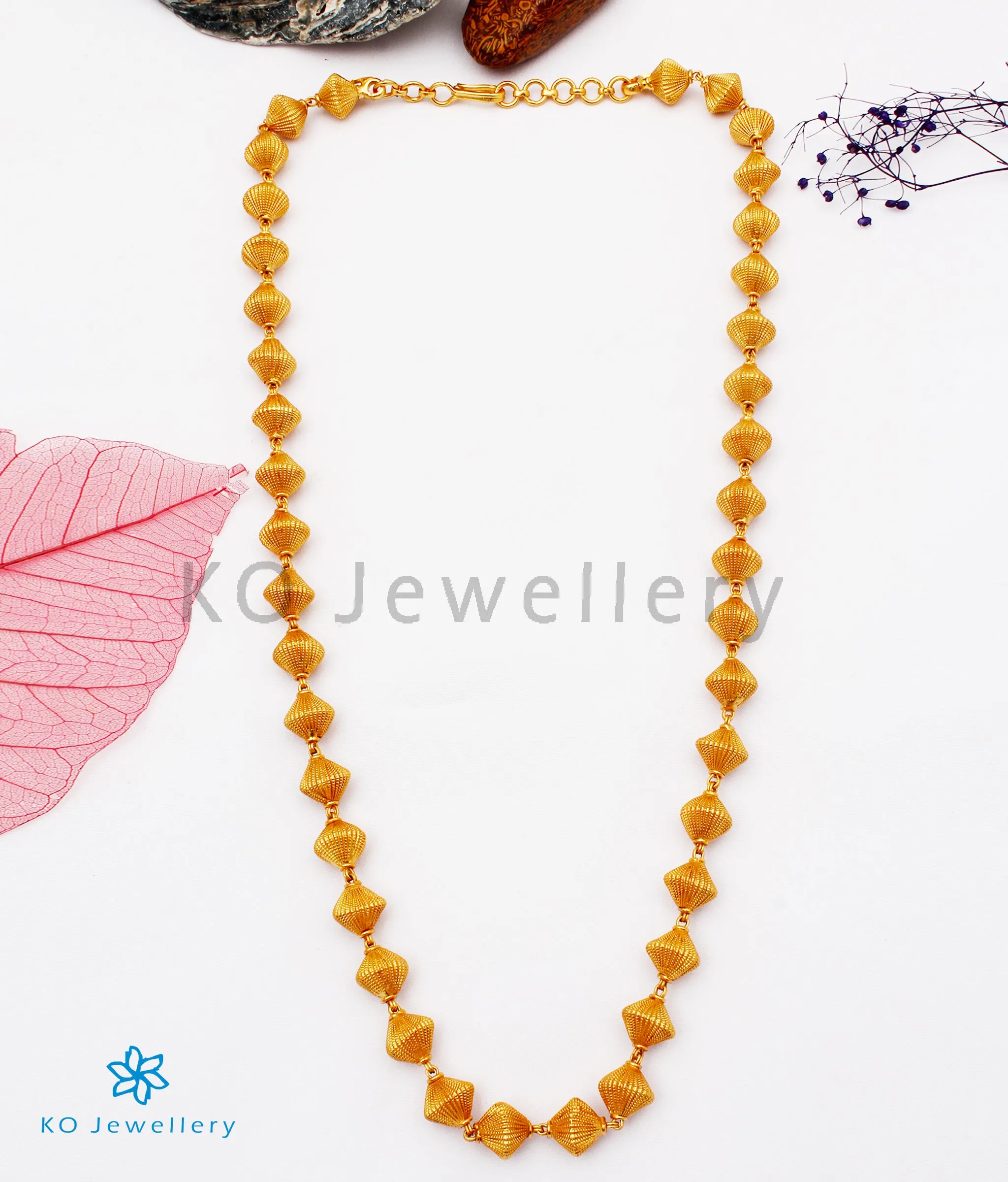 The Sattva Silver Beads Chain