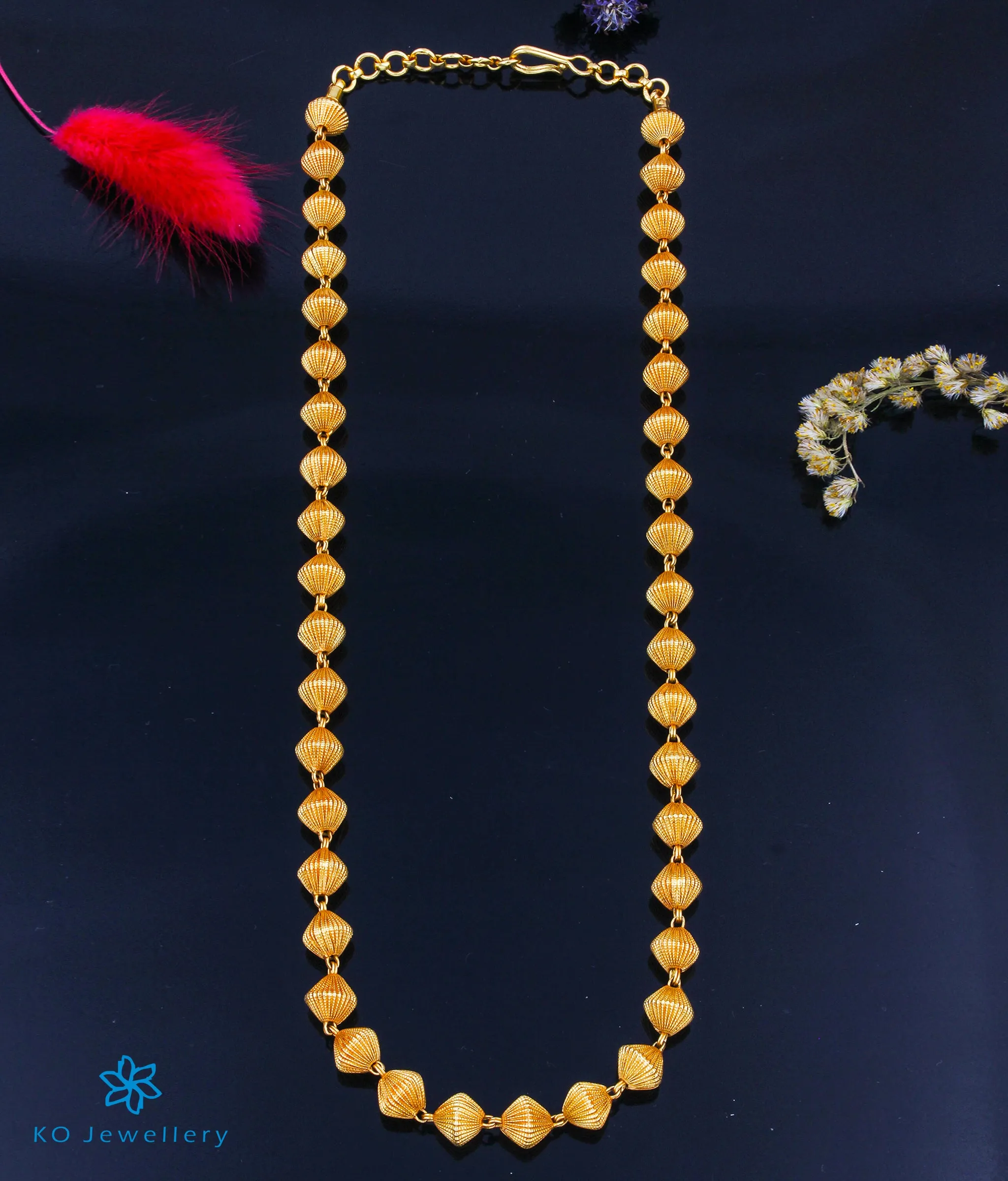 The Sattva Silver Beads Chain