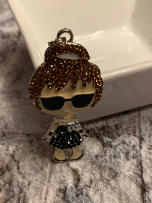 Tiffany Girl Rhinestone Pendant