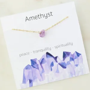 Tiny Pendant Necklaces by Triad Collection