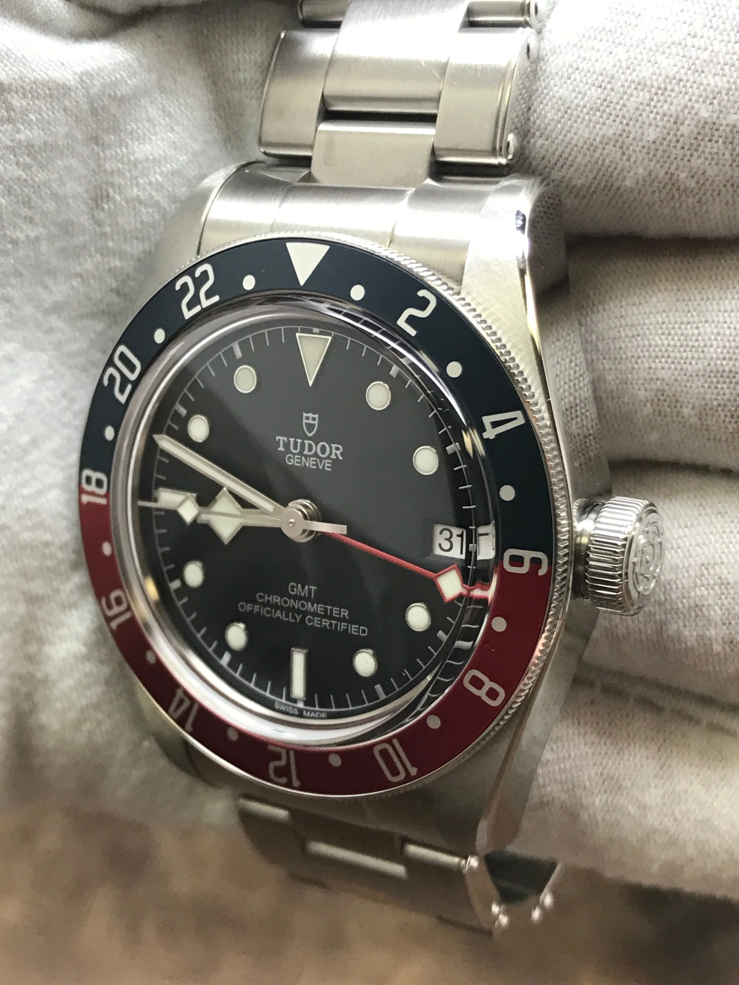 Tudor Black Bay GMT 79830RB Black Dial Automatic Men's Watch