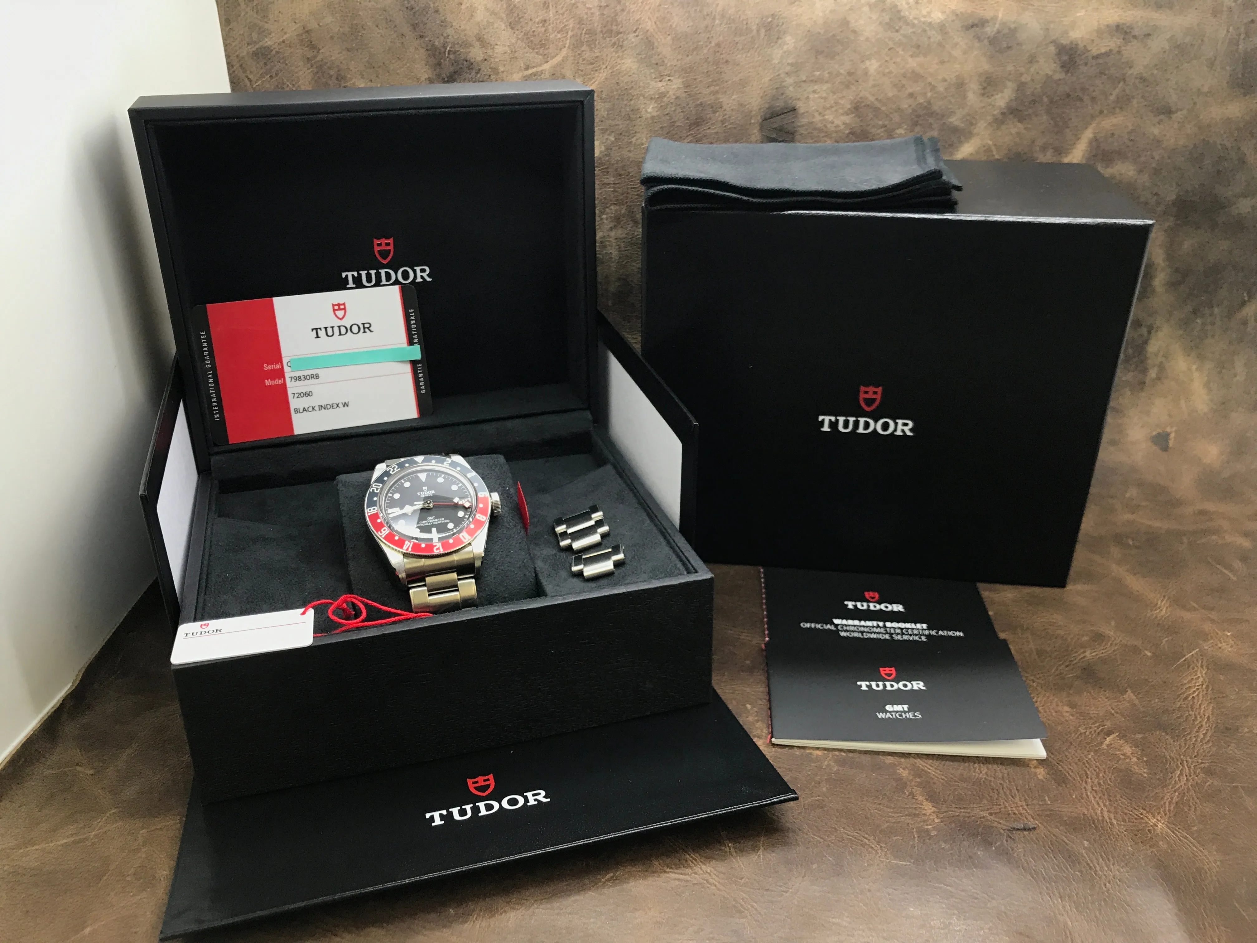 Tudor Black Bay GMT 79830RB Black Dial Automatic Men's Watch