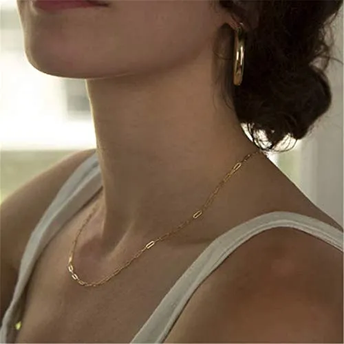 Turandoss Dainty Layering Pearls Necklace