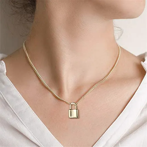 Turandoss Dainty Layering Pearls Necklace