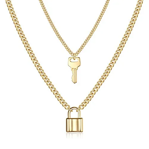 Turandoss Dainty Layering Pearls Necklace
