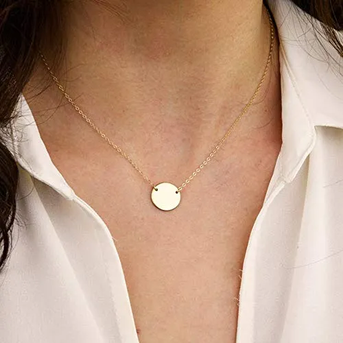 Turandoss Dainty Layering Pearls Necklace