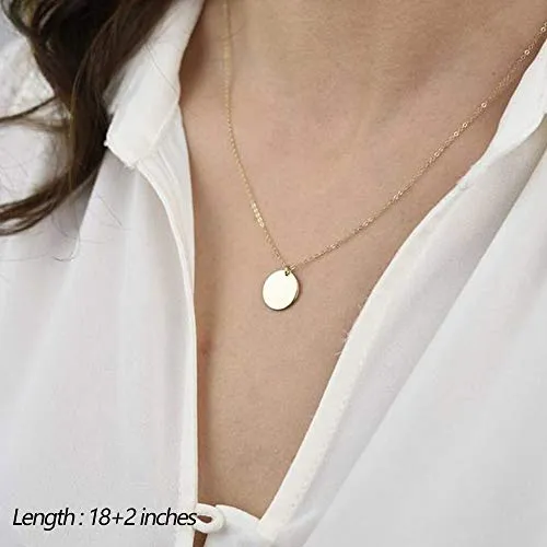 Turandoss Dainty Layering Pearls Necklace