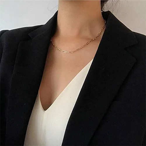 Turandoss Dainty Layering Pearls Necklace