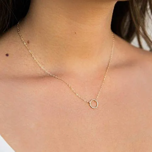 Turandoss Dainty Layering Pearls Necklace