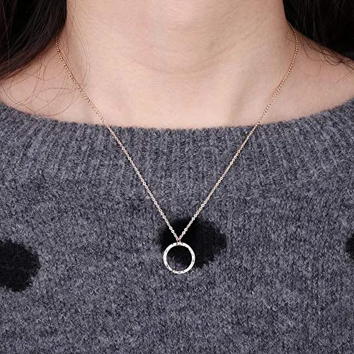 Turandoss Dainty Layering Pearls Necklace