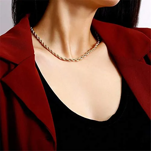 Turandoss Dainty Layering Pearls Necklace