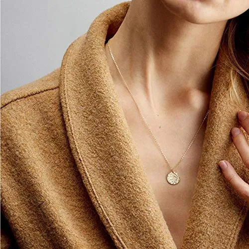 Turandoss Dainty Layering Pearls Necklace