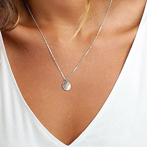 Turandoss Dainty Layering Pearls Necklace