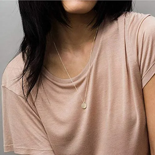 Turandoss Dainty Layering Pearls Necklace