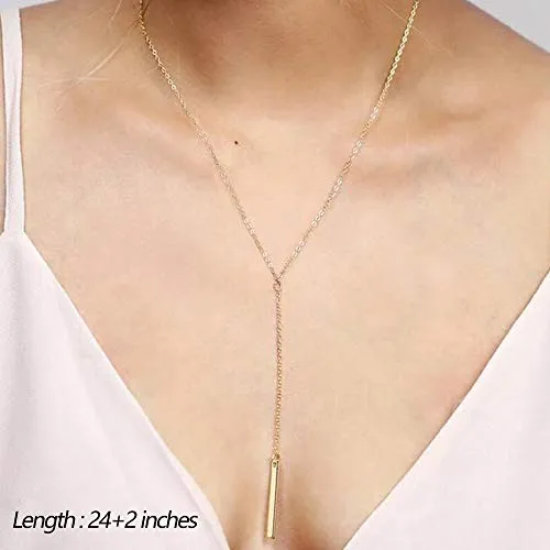 Turandoss Dainty Layering Pearls Necklace