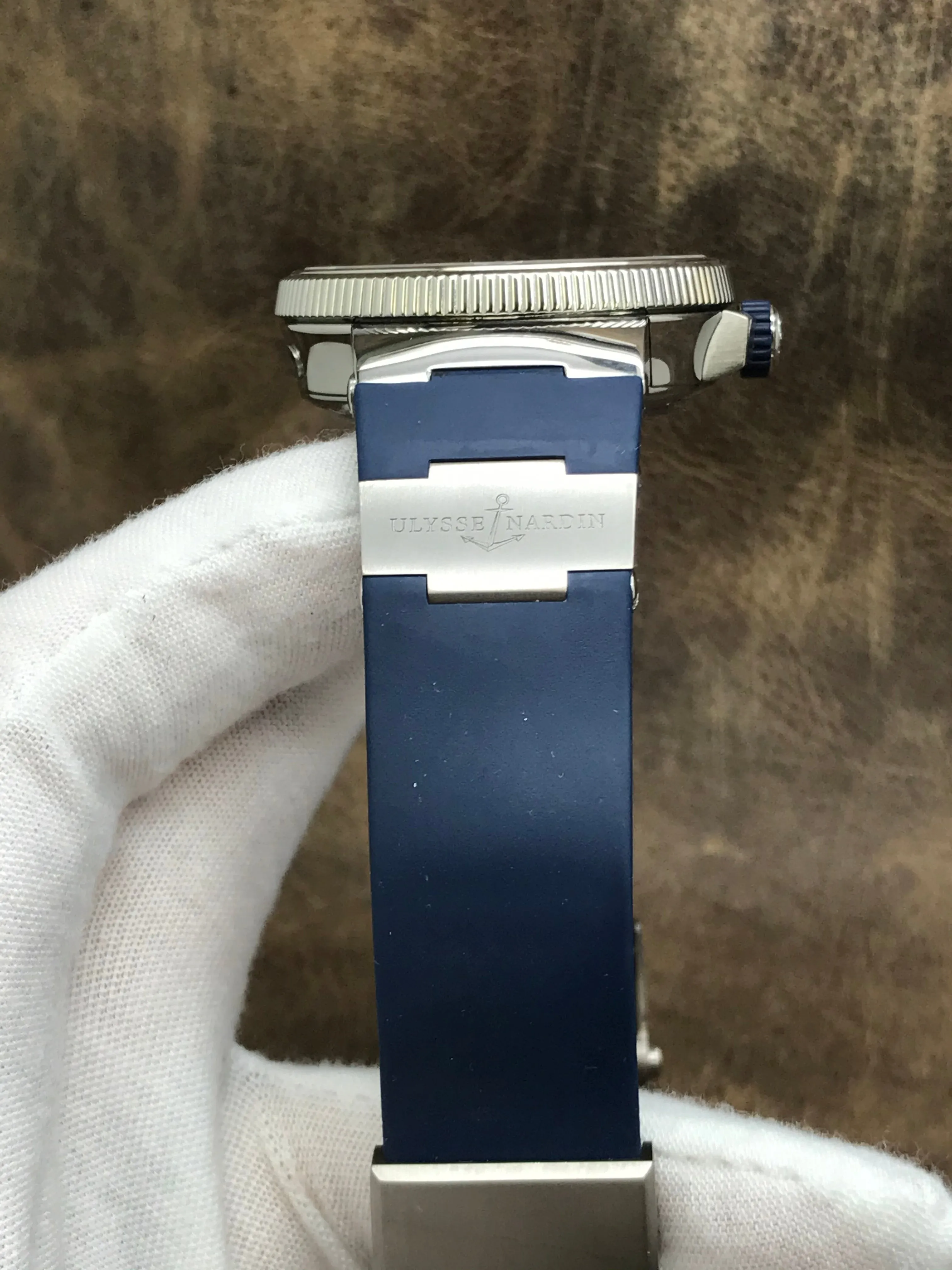 Ulysse Nardin Marine Chronometer Marin Chronometer 1183-126 Blue Dial Automatic  Men's Watch