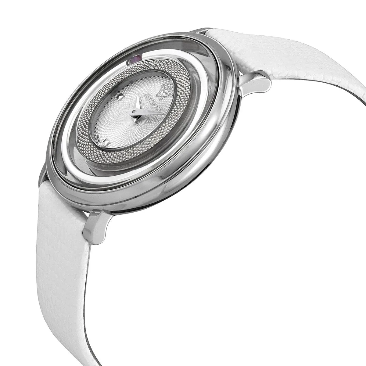Versace Venus Quartz White Dial Ladies Watch VEQV00118