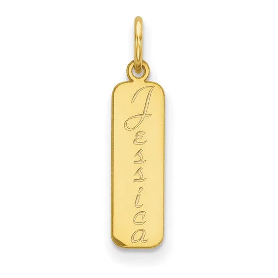 Vertical Nameplate