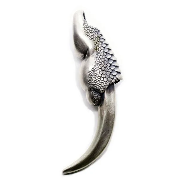 Vintage Dragon Claw Pendant Necklace