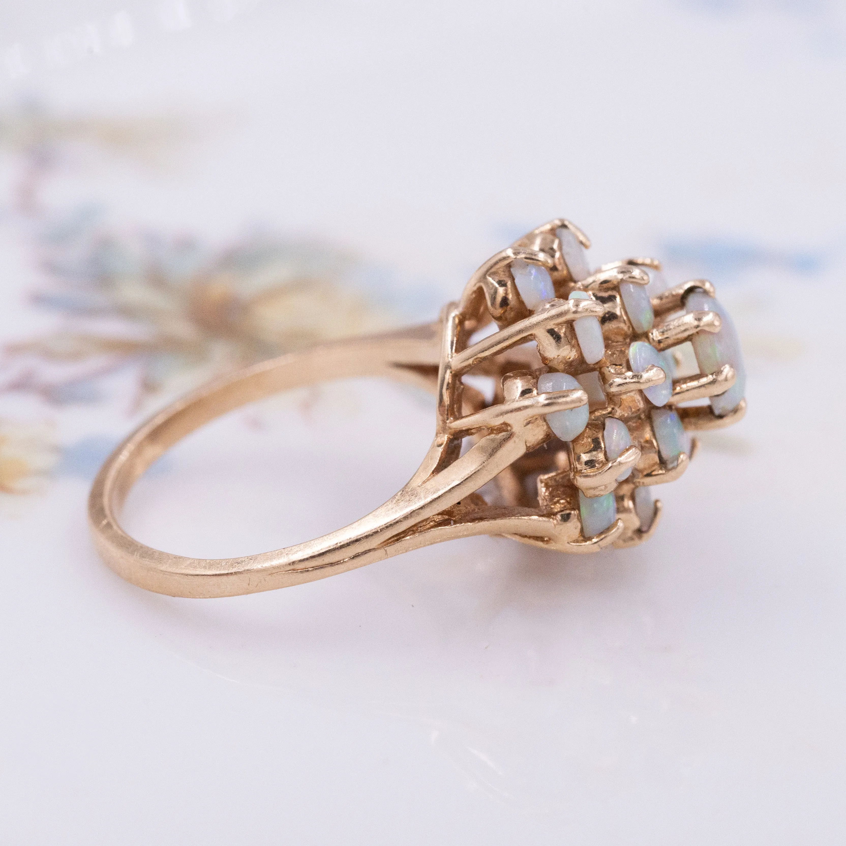 Vintage Opal Princess Ring