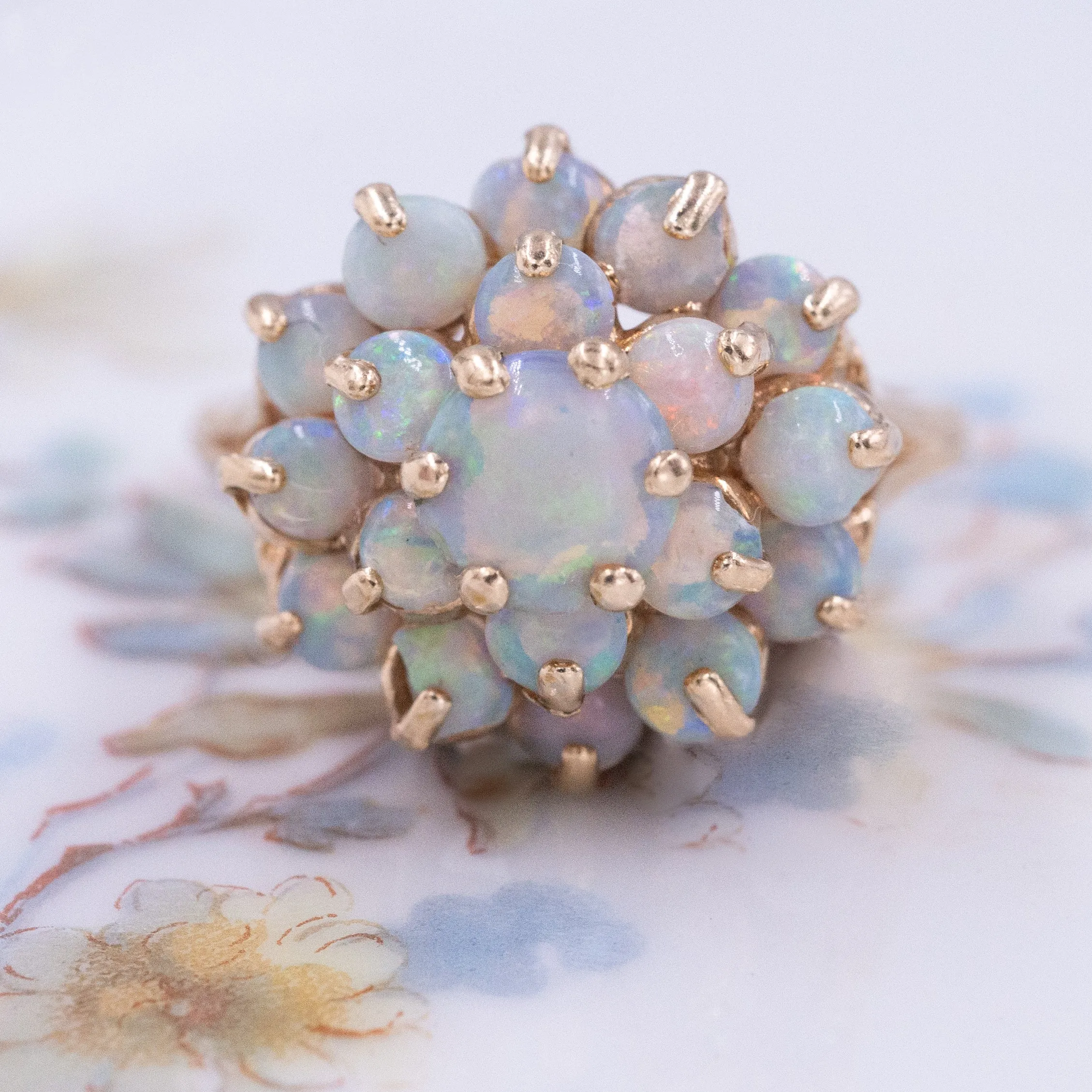 Vintage Opal Princess Ring