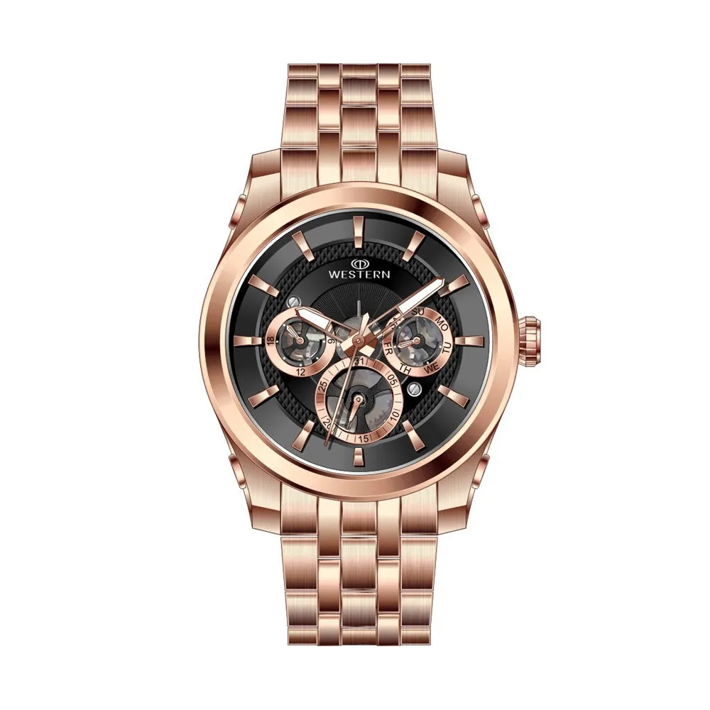 WESTERN W1829GPP010C MEN WATCH