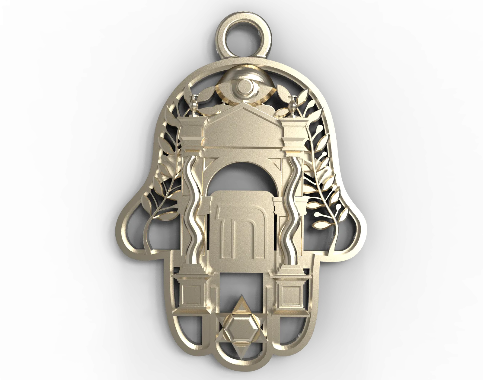 White Gold Passages Pendants