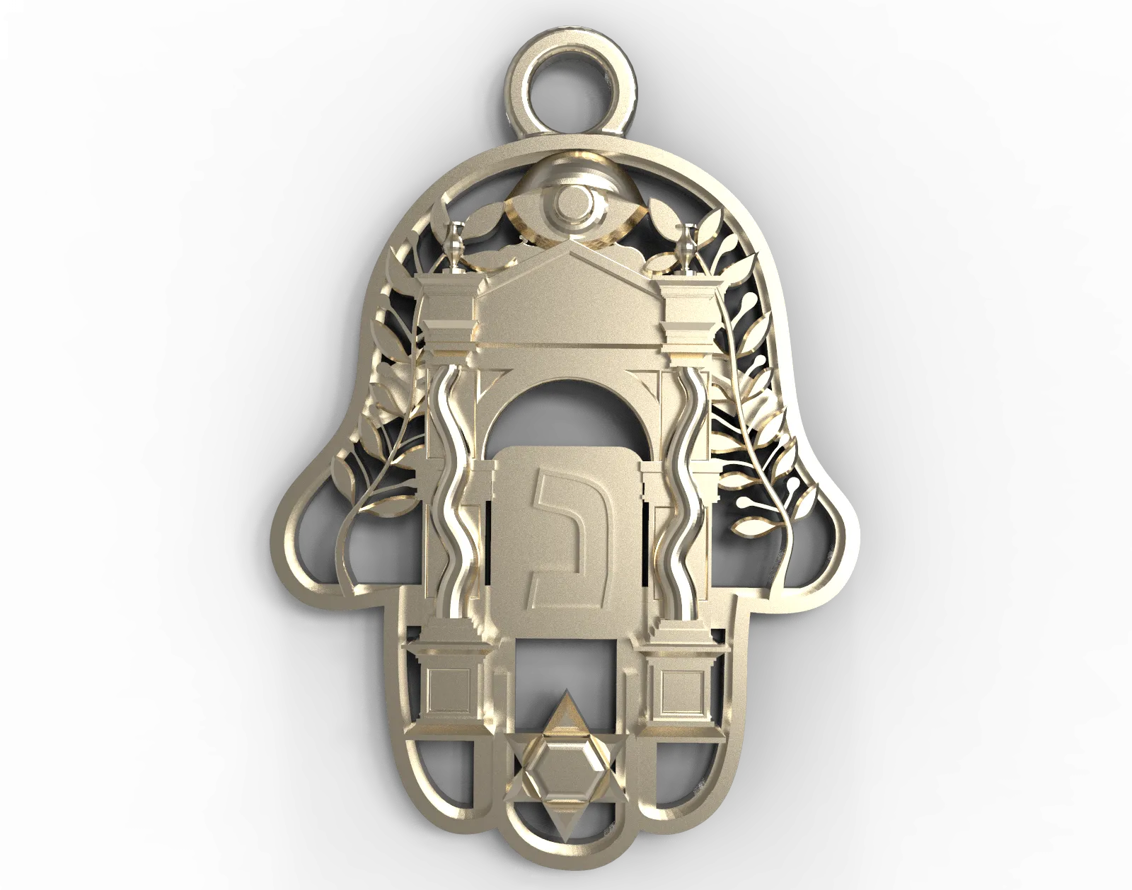 White Gold Passages Pendants