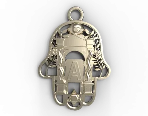 White Gold Passages Pendants