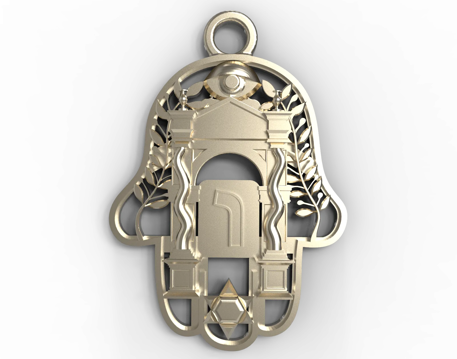White Gold Passages Pendants