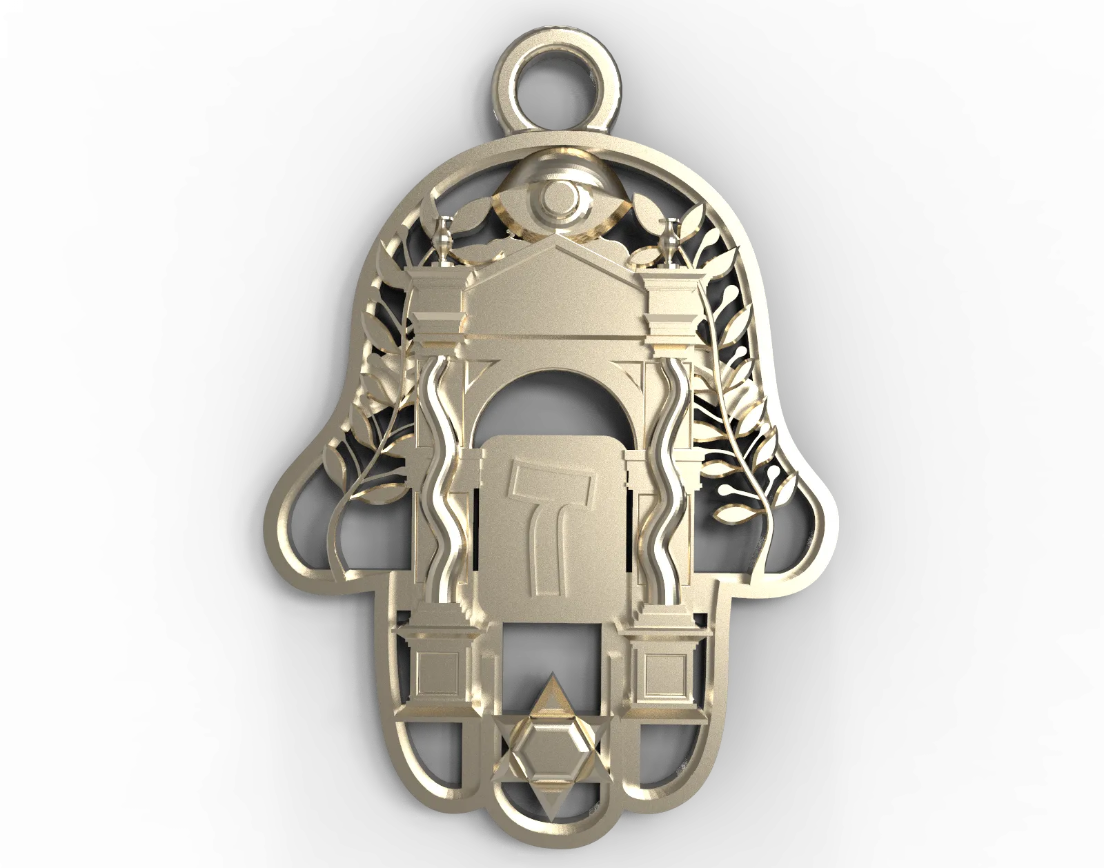 White Gold Passages Pendants