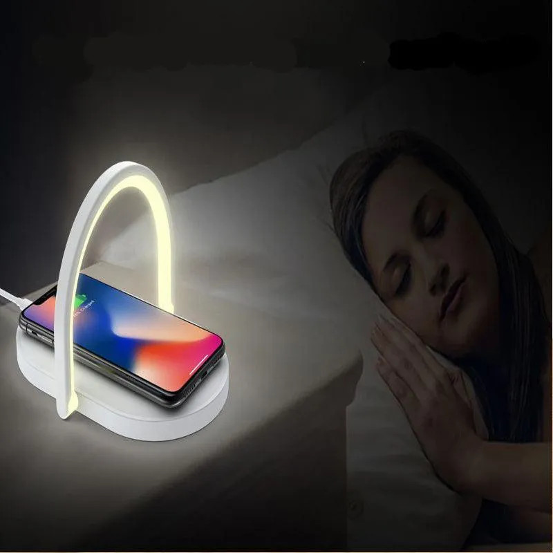Wireless Charger & LED Night Light
