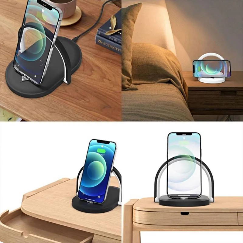Wireless Charger & LED Night Light